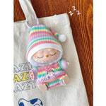 17cm Mini Plush Doll'S Clothes Outfit Accessories For Korea Kpop Labubu V1 V2 V3 Christmas onesie hat set Clothing