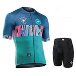 Morvelo-Bicycle Jersey Set, Breathable Bike Uniform, Quick Dry Cycling Clothing, MTB Clothes, Bicycle Shirt