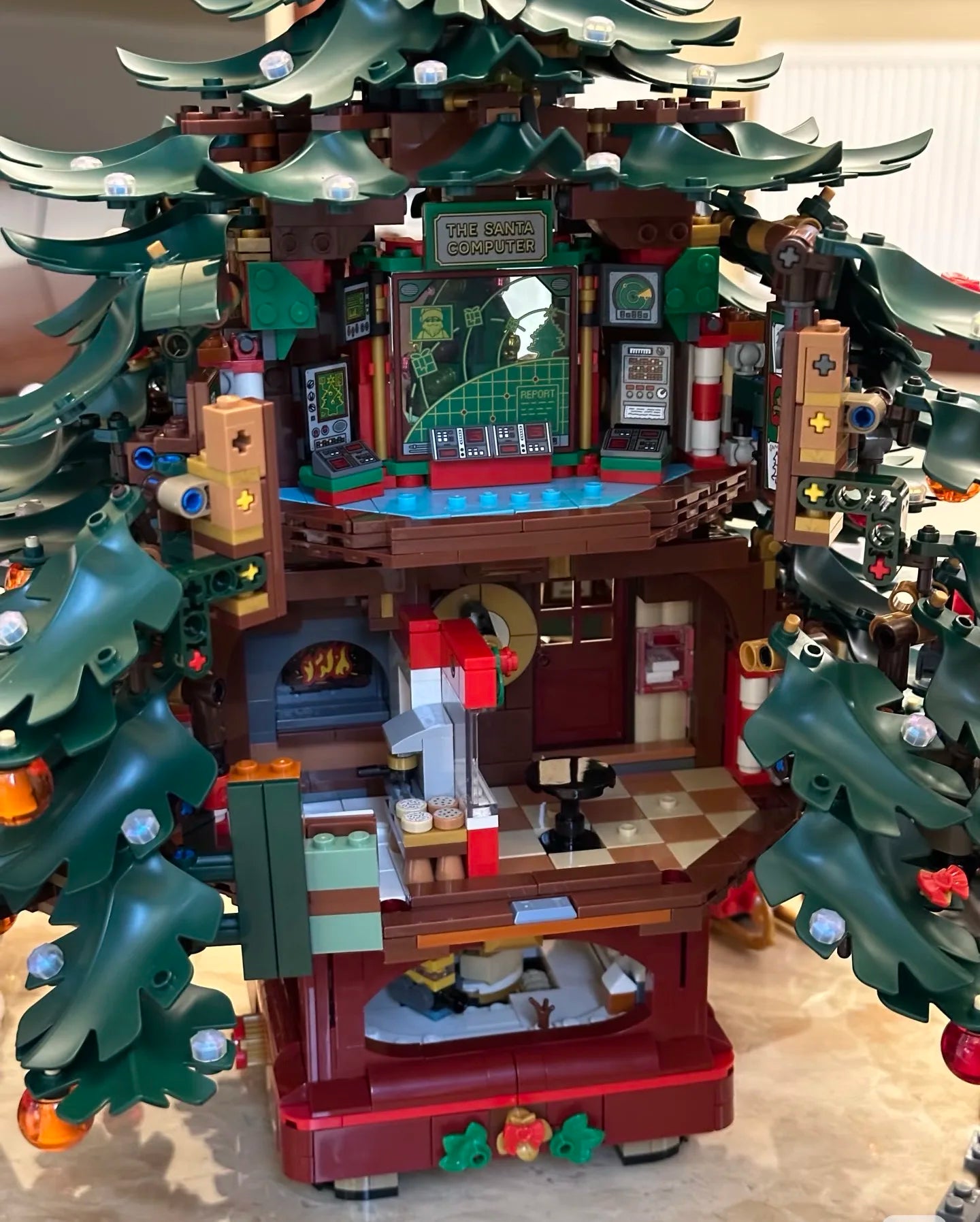 3171 Pieces 2025 New Christmas Tree Building Blocks Compatible with 41843 Children's Toys Birthday Gift