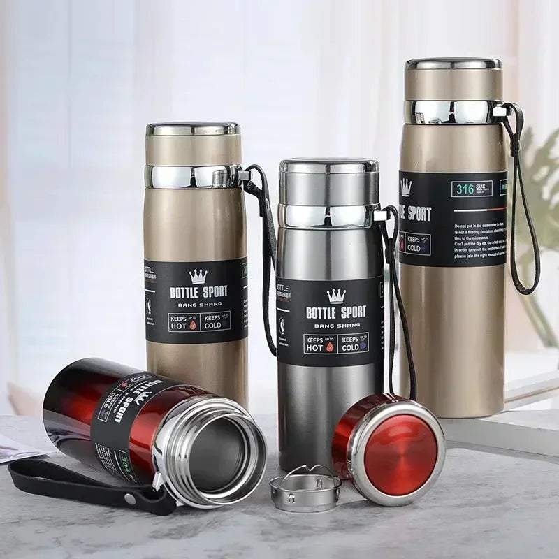 Thermal Water Bottle Keep Cold and Hot Water Bottle Thermos for Coffee Tea Vacuum Flasks Stainless Steel Thermos Bottle