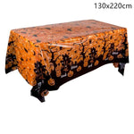 Bat Ghost Disposable Tableware Birthday Party Supplies Skeleton Plate Halloween Party Decoration Supplies