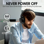 Siindoo New JH-ANC630 Active Noise Cancelling Wireless Headphones Over Ear Bluetooth earphones with Mic 70H Playtime Clear Calls