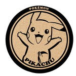 Pokemon Animation Game Peripheral Toys Cork Coaster Anti-slip Mats Q-Version Action Model Figures Colletion