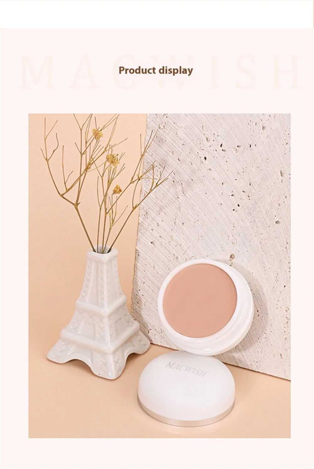 High Coverage Concealer Cover Anti Dark Circle Freckle Lasting Waterproof Foundation BB Cream for Face Makeup Base Cosmetics