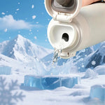 500M/16 Oz Insulated Mug Tritan Material Stainless Steel Metal Water Bottle Leakproof BPA Free Suitable for Hot and Cold Drinks