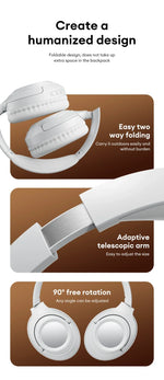 Original Lenovo TH54 Head Mounted Wireless Bluetooth 5.4 Earphones Over-Ear HIFI Stereo Music Game Noise Canceling Sport Earbuds