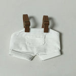 Labubu Doll Clothes Hoodie Labubu Idol V1 V2 Dolls Clothing Accessories 15/17cm Plush Doll Universal