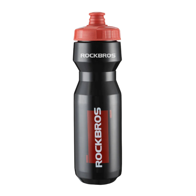 ROCKBROS 750ml Bicycle Water Bottle Plastic Sports Fitness Running Hiking Kettle Leak-proof Bike Bottle Cage