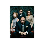 The Sopranos Poster  Classic TV Series Family Canvas Prints  Wall Art Pictures for Living Room Decor  Home Decor Painting