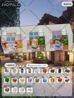 Magnetic Building Blocks Mine World Magnet Cube Set for Boy Girl Kid Age 3+ DIY Pixel style Model Base plate STEM Toy Baseplate