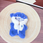 Abubu Doll Clothes Cute Cartoon Jumpsuit for Labubu Idol V1 V2 Dolls Clothing Accessories 15/17cm Plush Doll Universal