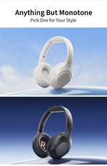 QCY H3 Lite ANC Wireless/Wired Headphones Bluetooth 5.3 Foldable Over Ear Headset HIFI Sound 60H Playtime Earphones Dual Connect