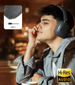 Edifier W800BT Pro Wireless Headphones Bluetooth 5.4 Over-ear Headset -44dB Active Noise Cancelling Hi-Res Audio 45H Playtime