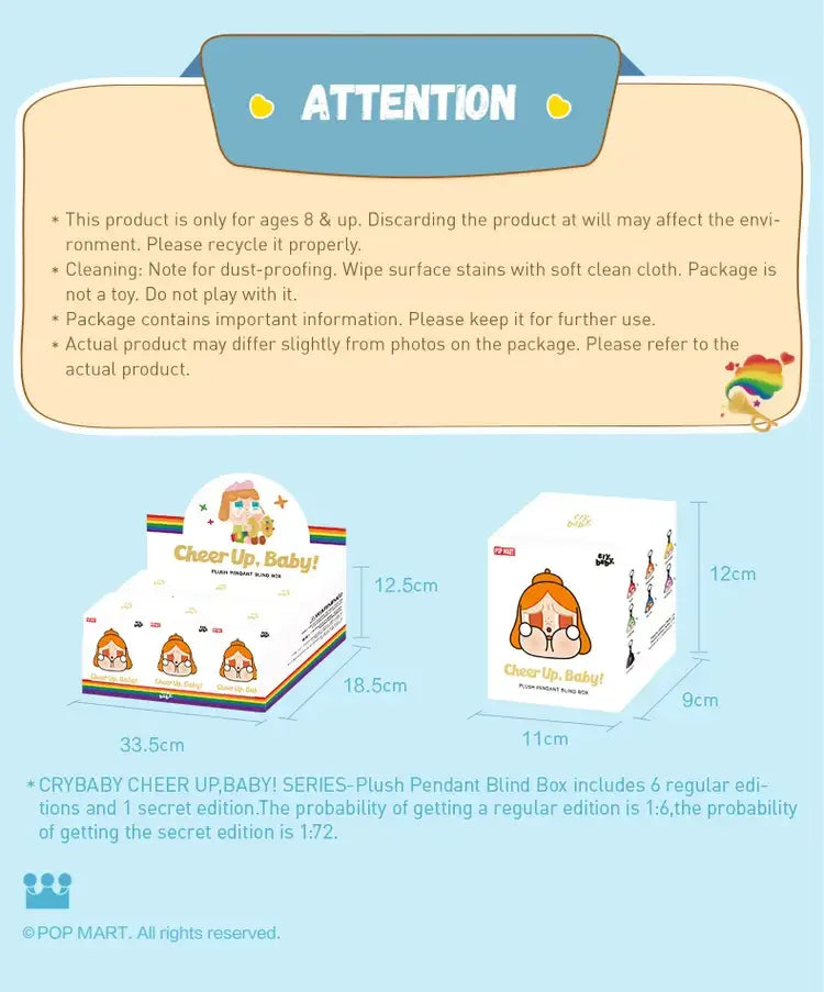 POP MART Crybaby 