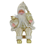 50cm Sitting Santa Clauses Decoration Fashionable Vivid Christmas Handiworks For Office