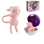 Pokemon Ball Deform Mewtwo Figure Pokeball Action Figurine Pikachu Charizard Gengar Blastoise Greninja Eevee Poke Child Toy Set