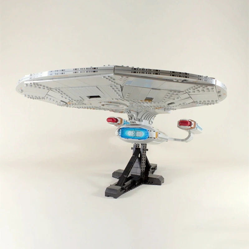 U.S.S. Enterprise Starship Building Kit – 3600-Piece Premium Display Model | Collector Gift Edition