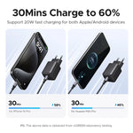 UGREEN 20W GaN Charger PD3.0 QC3.0 Mini USB C Phone Charger For iPhone 17 16 15 Pro Max Samsung S25 Xiaomi Tablet iPad Air Pro