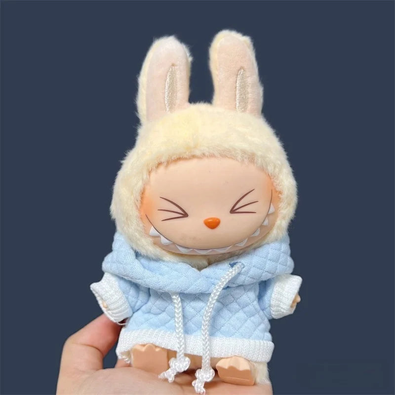 New Mini Doll'S Clothes Outfit Accessories for 17cm Labubu Sweater Clothing Suit Accessories Gift