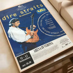 Singer D-Dire S-Straits Rock Band Poster Waterproof HD Art Wall Decal Self-Adhesive Print. Aesthetic Home Room Decor for Living