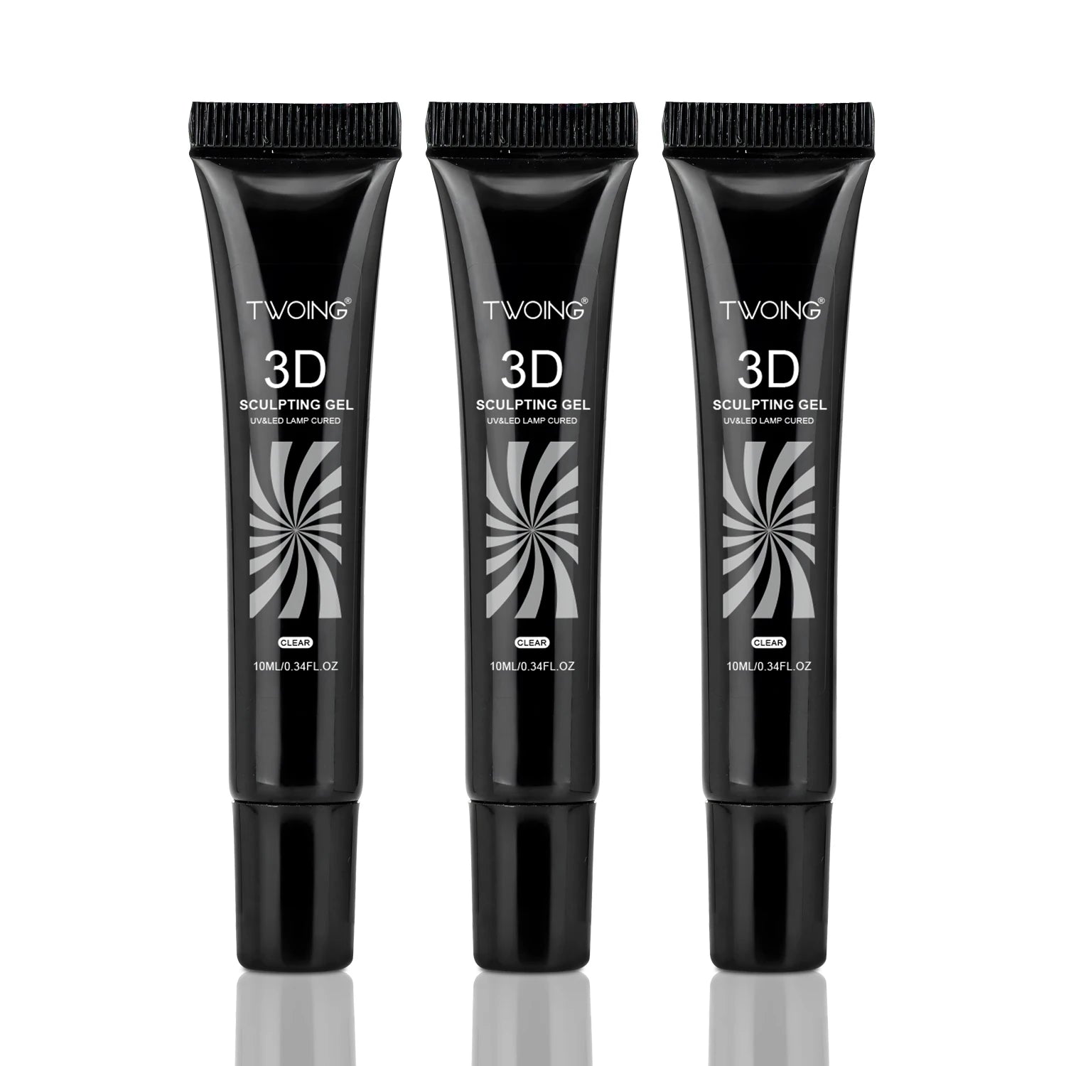 10ml 3D Nail Art Gel - DIY Designs,Waterproof Sculpting gel，Waterproof Nail Art Design Gel for Intricate Carvings & Shapes