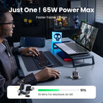 【Korean Plug】UGREEN 65W GaN Charger Robot Design QC 4.0 PPS For Macbook Pro Laptop Tablet iPad iPhone16 15 Pro PD Fast Charger