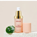 Color Changing Foundation 4 in 1 Moisturizing SPF 30+ Hydrating Color Longwearing Waterproof Travel Coverage Makeup Base