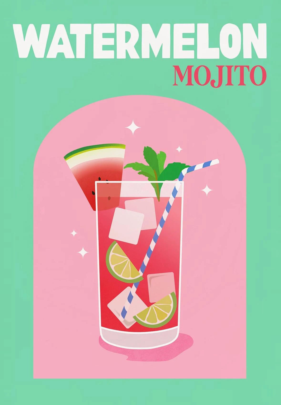 Simplicity Colorful Cocktail Posters Trendy Drinks Prints Whiskey Bar Cart Prints Canvas Painting Wall Pictures Home Bar Decor