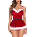Sexy Christmas Costume for Women, Santa Dress Party Outfit with Sexy Style, New Year Eve