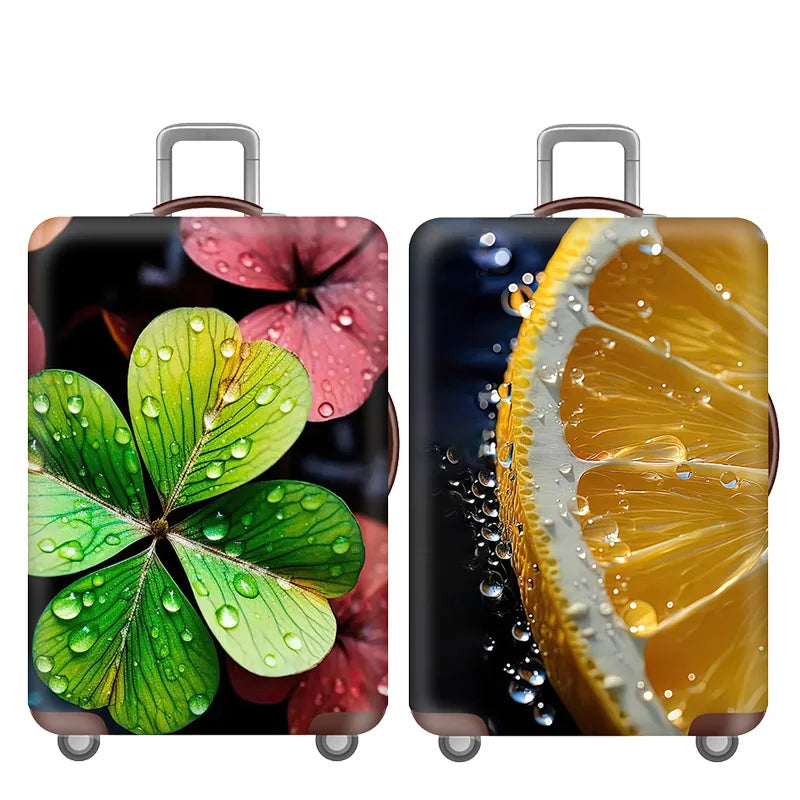 Designer Flowers Luggage Protective Cover Suitable 18-32 Inch  Trolley Suitcase Dust Cover Perfect Elasticity Travel Accessories