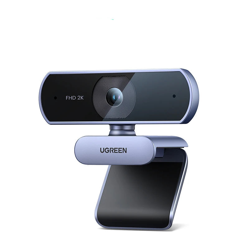 UGREEN USB Webcam 2K HD Mini Webcam For Laptop Computer Web Camera Dual Microphones for Youtube Zoom Video Calling 30fps web cam