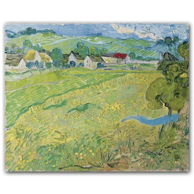 HD Print Van Gogh Masterpiece Poster Abstract Garden Almond Blossoms Starry Night Canvas Painting Wall Picture Room Home Decor