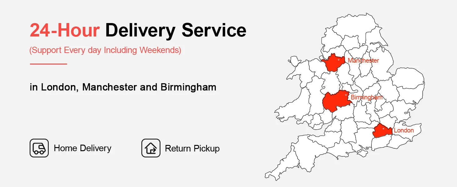 Superun Raceable Treadmill for Home, Walk Treadmill with 6% Incline 158 kg Weight Capacity