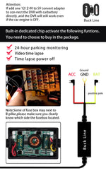 Dash Cam Dual Lens 4K UHD Recording Car Camera DVR Night Vision Video Recorder GPS Wi-Fi Room Black Box 2.5K Rear View Camera