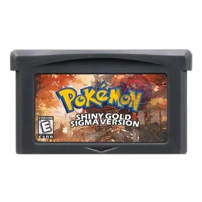 Pokémon GBA-Spielkassetten – Emerald, Seaglass, Rouge Recharged, Yellow Lunar & Dark Violet für die Game Boy Advance-Konsole