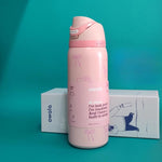 Owala 24OZ/32OZ Stainless Steel Vacuum Insulated Sports Water Bottle, Perfect Companion for Your Outdoor Adventure