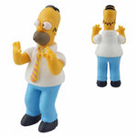 14pcs Disney Simpsons Cartoon Action Figure Toys Funny Homer Marge Bart Mini Figurines PVC Doll Model Children Toy Birthday Gift