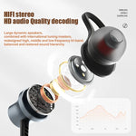 Wireless Bluetooth Earphones Wireless Headphones Magnetic Sport Neckband Neck-hanging Earbuds Wireless with Mic Bluetooth5.0