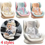 4 Styles For Car Doll Safety Seat Cartoon Chair Model Kawaii Doll Seat Outlet Decor Car Interior Styling Labubu Accessories ﻿