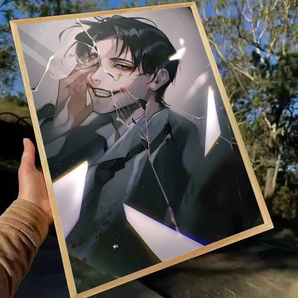 Lord Of Mysteries Poster Waterproof HD Art Wall Decal Self-Adhesive Print. Aesthetic Home Room