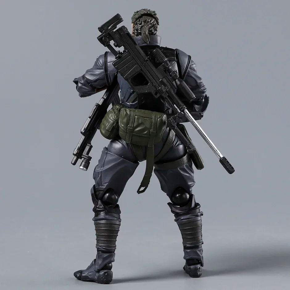 Metal Gear Solid 5 Venom Snake Action Figure Figurine Collection Model Doll Toy Gift