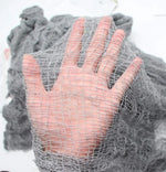 76x183cm Halloween Decorations Black Creepy Gauze Cloth Window Table Door Net Spooky Fancy Dress Party Haunted House Wall Decor