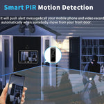 Smart Home Security Ring bell Video Intercom 1080P Motion Detect Tuya Video Doorbell With 5 inch Screen