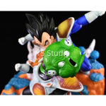 21cm/8.26in Anime Dragon Ball Z Figure Vegeta vs Guldo Action Figure Ginyu Force Statue Collectible Model Toys Gift