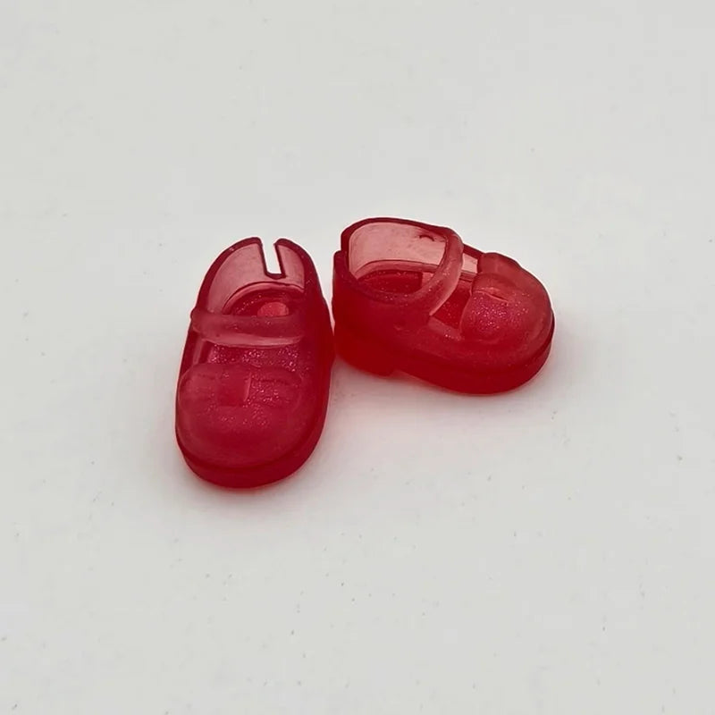 Mini Labubu Doll Shoes for 10cm Labubu 4.0 The Monsters Pin for Love Series Doll Clothes Accessories Plush Doll's Clothing