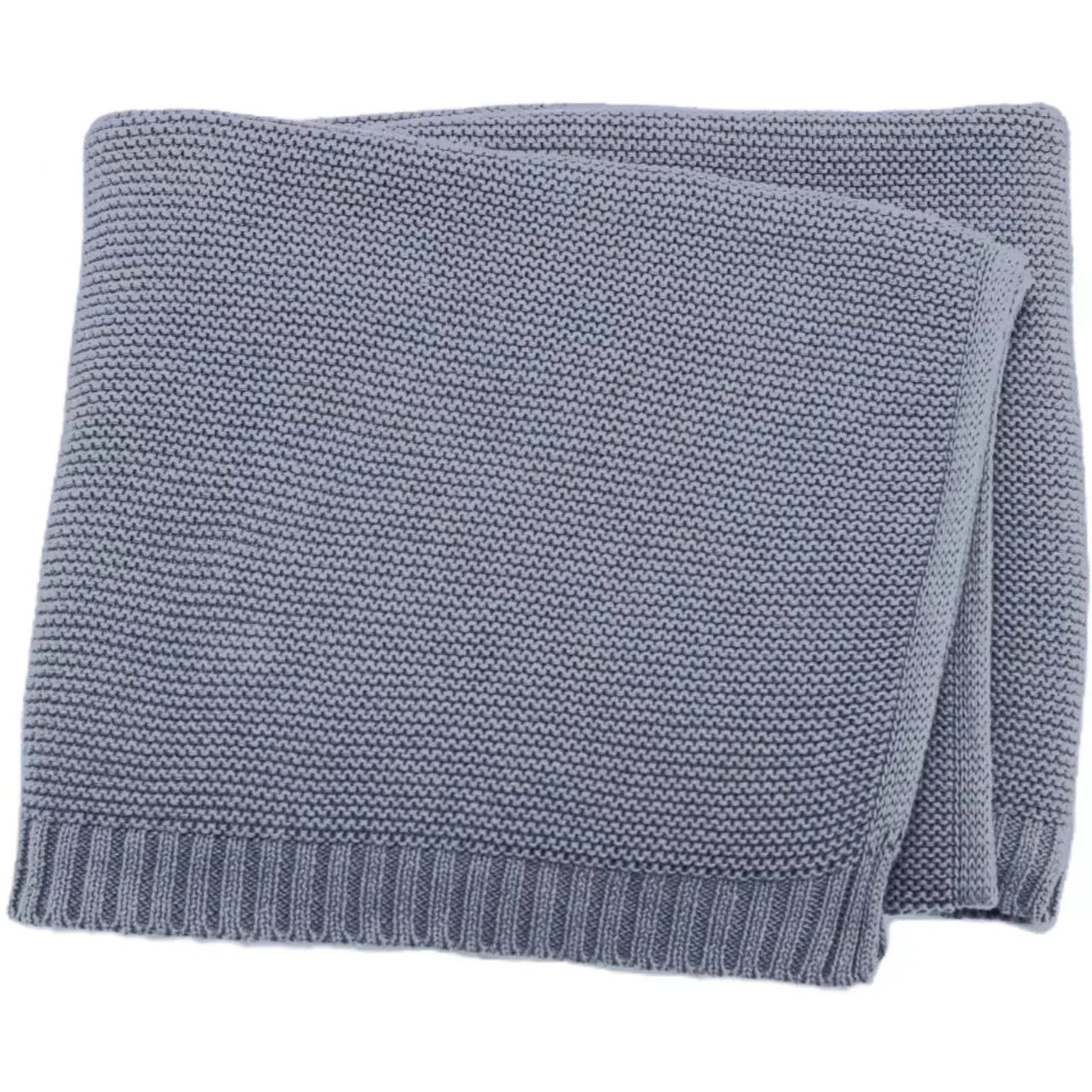 Personalized Kid Name Baby Blanket Embroidered Newborn Stroller Swaddle Breathable Cotton Knitted Bedding