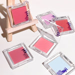 Monochrome blush, brightening matte cosmetics, highlighting, expansion color, youthful and natural makeup
