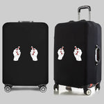 Luggage Covers Suitcase Cover Fashion Travel Essentials Funny pattern 18-32 Inch Traveling Accessories Protective Trolley Case