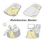 Sleepy Sandy Leon Spike Printed Blanket Picnic Blankets Warm Blanket Soft and Comfortable Blanket Home Travel Birthday Gift