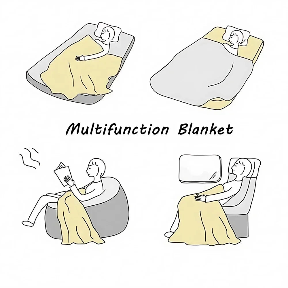 Sleepy Sandy Leon Spike Printed Blanket Picnic Blankets Warm Blanket Soft and Comfortable Blanket Home Travel Birthday Gift